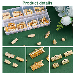 80 шт. 4-х видов латунных ленточных обжимных наконечников FIND-PH0007-12