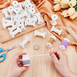 Пустые катушки из бука для проволоки&nbsp;WOOD-WH0051-05A