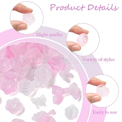 60 г прозрачных акриловых бусин OACR-FS0001-90A