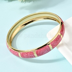 Эмалированные браслеты на шарнирах из нержавеющей стали 304&nbsp;BJEW-D408-44G