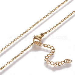 Colliers pendentifs en acier inoxydable 304&nbsp;NJEW-F264-04G