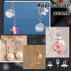 30 шт. 3 стиля 201 и 304 из нержавеющей стали подвески-скобы для чашек STAS-LP0001-27