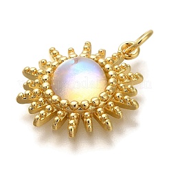 Стойки обшивки латунь микро проложить Циркон подвеску KK-I720-59G-1