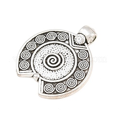 Pendente in lega stile tibetano&nbsp;LS-AL-CBA1187-09B-AS