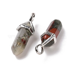 Кулоны из натурального кровавого камня&nbsp;G-K329-46P