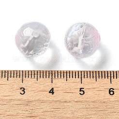 Прозрачные стеклянные бусины&nbsp;GLAA-A012-02B