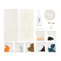 Наборы для изготовления брошей для девочек «Миюки» DIY-H165-01A