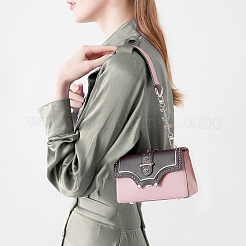 Удлинители ремешка для кошелька со звеньями из сплава эмали и страз&nbsp;FIND-AB00037-02