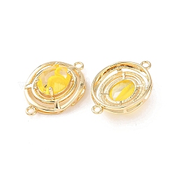 Латунь со стеклянными подвесками&nbsp;KK-Z141-13G