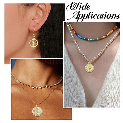 8 шт. 4 стиля латунные подвески с микропаве и кубическим цирконием&nbsp;KK-CJ0003-81