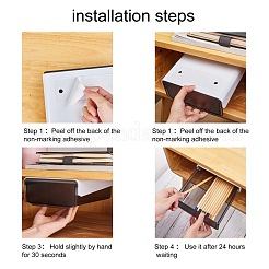 2 цвет пластика под столом для хранения&nbsp;AJEW-SZ0001-16A