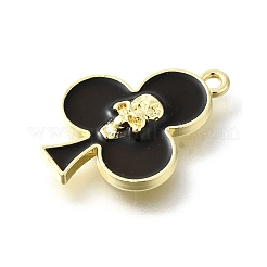 Подвески из сплава с черной эмалью в готическом стиле&nbsp;PALLOY-R157-06G-09B