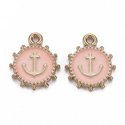 Подвески из эмали и сплава&nbsp;ENAM-N055-016C-NR