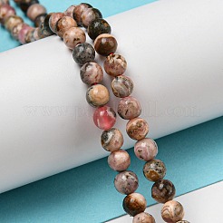 Perline Rhodonite naturale fili&nbsp;G-R494-A12-01