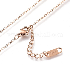 Collares de lazo ajustables de acero inoxidable 304&nbsp;NJEW-I240-12