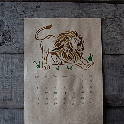 1 комплект трафаретов для рисования домашних животных DIY-MA0004-58