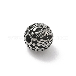 Бусины из нержавеющей стали 304&nbsp;STAS-H238-08C-AS