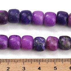 Teñidos naturales blancas abalorios de jade hebras&nbsp;GG-CBAA20A-01B-01