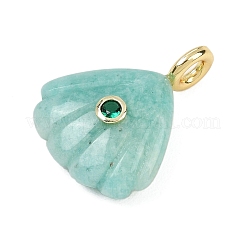 Резные подвески из натурального амазонита&nbsp;G-G330-02G-07
