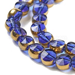 Стеклянные бусины с гальваническим покрытием &nbsp;EGLA-C005-03H