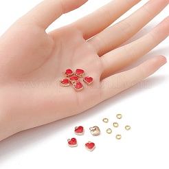 Сердце сплав очаровывает эмаль&nbsp;ENAM-YW0002-85A