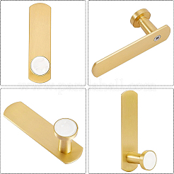 Алюминиевый крючок для одежды AJEW-WH0285-01LG