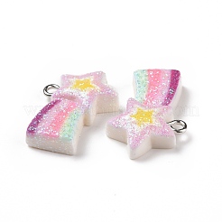 Подвески из непрозрачной смолы&nbsp;RESI-J023-14B