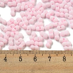 Cuentas de semillas de vidrio esmerilado opaco de color macarrón&nbsp;SEED-K009-12B-09