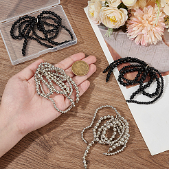 4 шт. жемчужные бусины-бантики из АБС-пластика для обуви&nbsp;PALLOY-HY00043