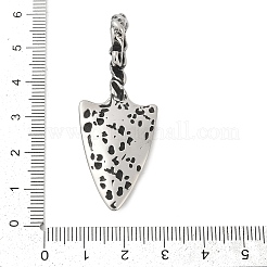 Большие подвески из хирургической нержавеющей стали 316 STAS-D304-08AS