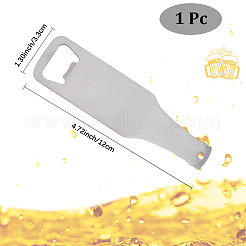 Открывалка для бутылок из нержавеющей стали 420&nbsp;AJEW-WH20816-053B