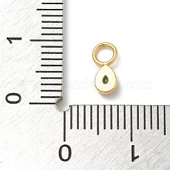 Ionenplattierung (IP) 304 Edelstahl mit Strass-Anhängern&nbsp;STAS-G351-18G-03
