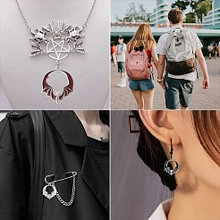 Подвески из сплава 35 шт. PALLOY-CJ0002-46