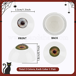 2 цвет ремесленные глаза&nbsp;DIY-PH0002-10