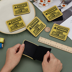 6 Stück computergesteuertes Polyester-Sticktuch zum Aufnähen&nbsp;DIY-FG0007-14