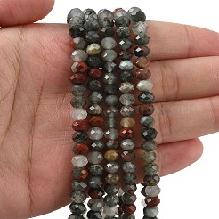 Природные африканские гелиотроп бисер пряди G-D344-A01