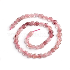 Fragola naturale perle di quarzo fili&nbsp;G-D0002-B40