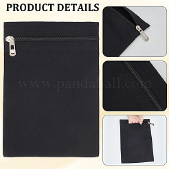 3 Stück Organizer-Taschen aus Canvas-Stoff in 3 Stilen&nbsp;AJEW-CY0002-60A