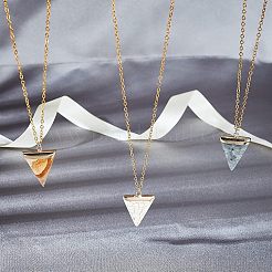 Гальванические подвески из натуральных и синтетических драгоценных камней&nbsp;G-NB0001-97