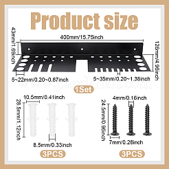 Железный настенный держатель для инструментов&nbsp;ODIS-WH0043-203