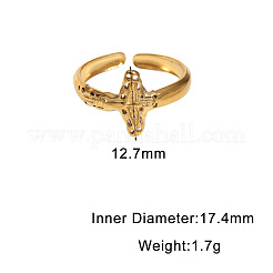 Offene Manschettenringe aus Edelstahl 304&nbsp;WGB3CCF-02