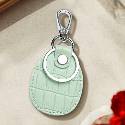 2 комплект брелоков-подвесок из коровьей кожи&nbsp;KEYC-CL0001-23B