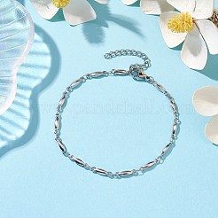 Браслеты-цепочки из нержавеющей стали 304&nbsp;BJEW-JB10589-02