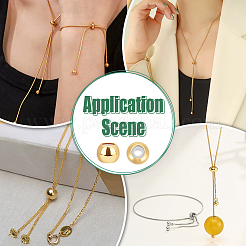 60 шт. Латунные бусины&nbsp;KK-PH0012-58G-02