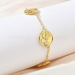 Messing Link Armbänder&nbsp;BJEW-G787-01G