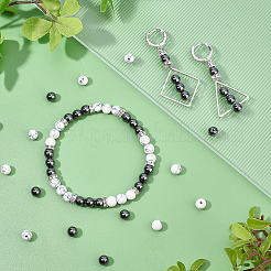 240 шт. 2 вида бусин из синтетических драгоценных камней G-AR0004-53