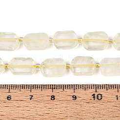 Нити из натуральных бусин лимонного кварца (обработанных нагреванием)&nbsp;G-C098-A27-01