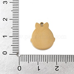 Подвески из нержавеющей стали 304 с эмалью&nbsp;LS-STAS-K312-07D-G