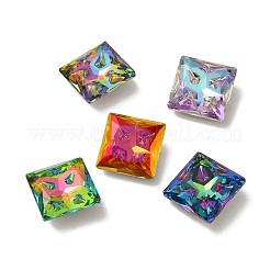 K9 cabochon in strass di vetro&nbsp;RGLA-P036-09B-M