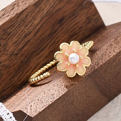 Dasiy вращающиеся открытые манжетные кольца для женщин&nbsp;LS-RJEW-C118-05G